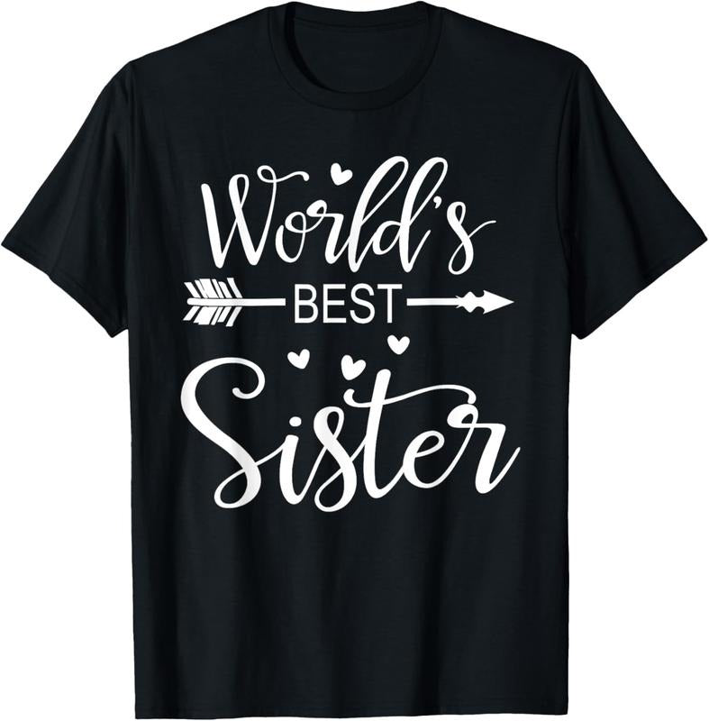 100% Cotton The best sister in the world T-Shirt Hoodie, Sweatshirt | PrintMintTees.com