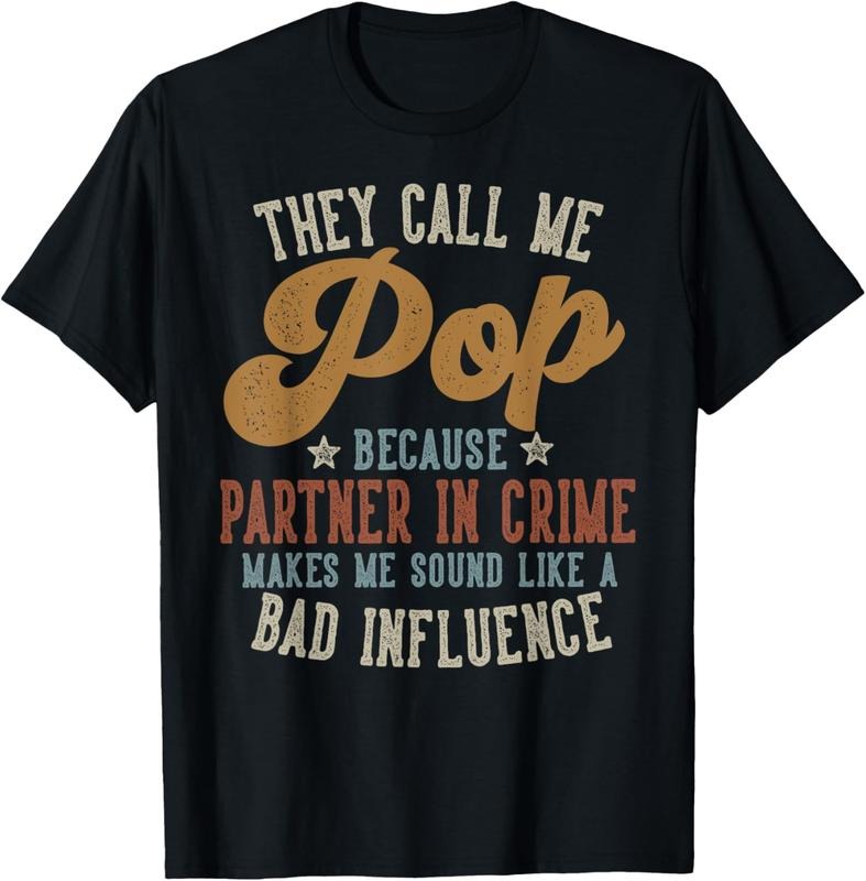 100% Cotton They Call Me Pop Funny Father's Day Pop T-Shirt Hoodie, Sweatshirt | PrintMintTees.com