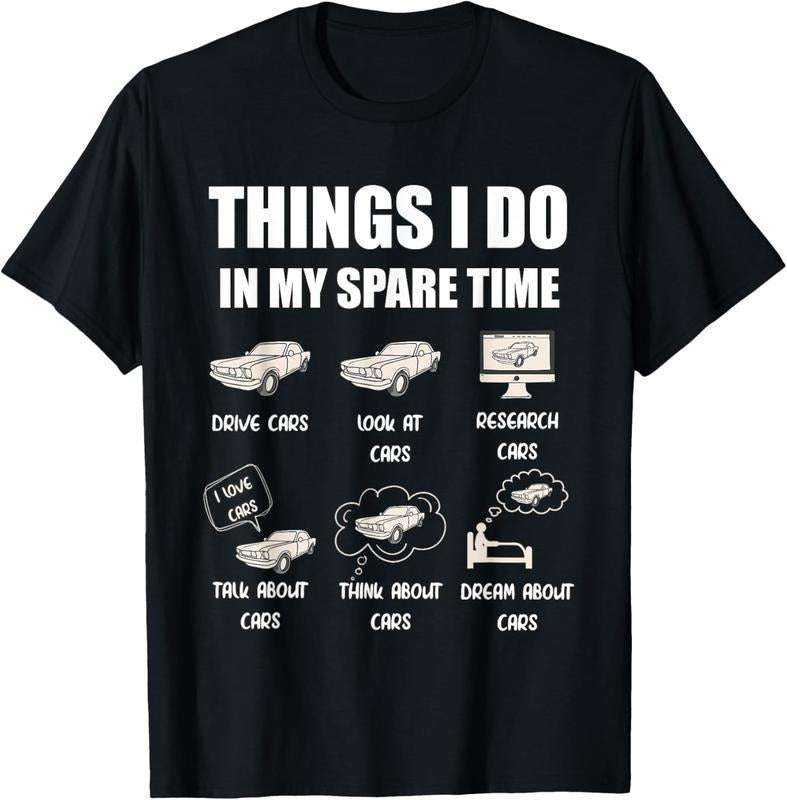 100% Cotton Things I Do In My Spare Time T-Shirt Hoodie, Sweatshirt | PrintMintTees.com