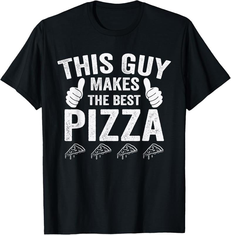 100% Cotton This Guy Makes The Best Pizza Delicious Food Cooking T-Shirt Hoodie Sweatshirt | PrintMintTees.com