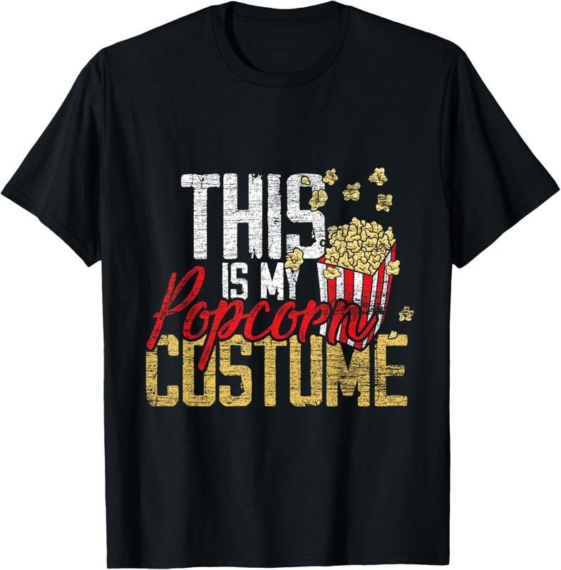 100% Cotton This Is My Popcorn Costume T-Shirt Hoodie Sweatshirt | PrintMintTees.com