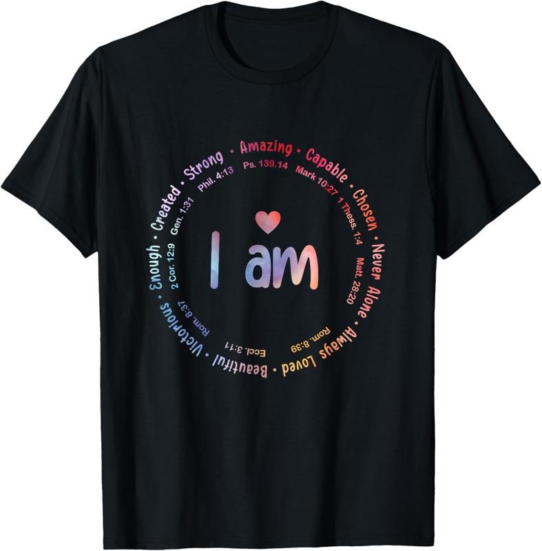 100% Cotton Tie Dye I Am Inspiration Christian Religious Bible Verses T-Shirts, Hoodie, Sweatshirt