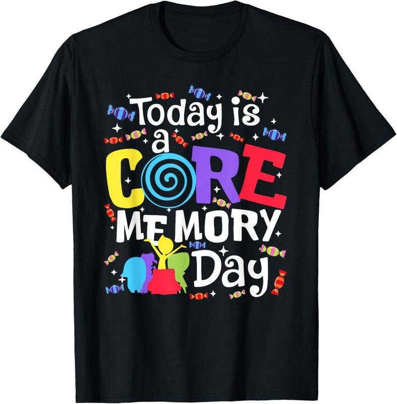 100% Cotton Today Is @ Core Memory Day Funny Emotions Out Funny T-Shirt Hoodie Sweatshirt | PrintMintTees.com