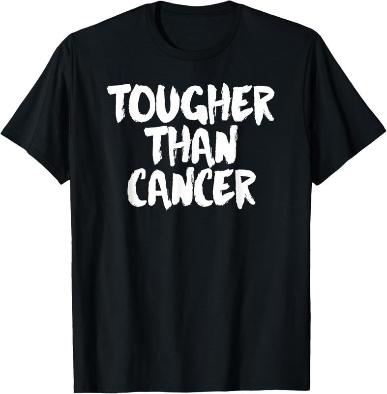 100% Cotton Tougher Than Cancer | Cancer Survivor Gift T-Shirt Hoodie Sweatshirt | PrintMintTees.com
