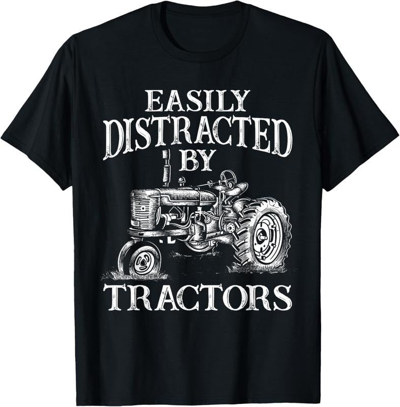 100% Cotton Tractor Art For Men Women Farming Agriculture Farmer Truck T-Shirt Hoodie Sweatshirt | PrintMintTees.com
