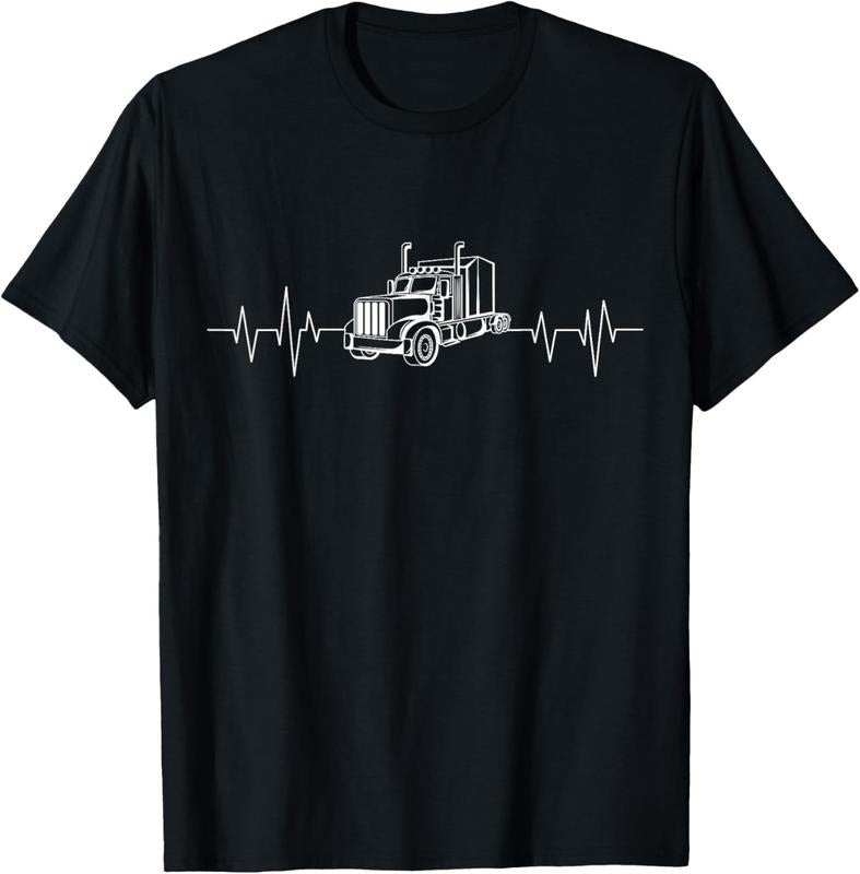 100% Cotton Truck Driver Trucker Truckie Vehicle LGV Driving Teamster T-Shirt Hoodie Sweatshirt | PrintMintTees.com