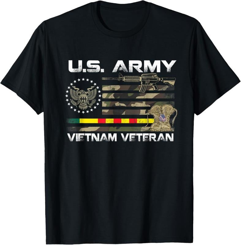 100% Cotton U.S. Army Vietnam Veteran Vietnam Veteran T-Shirts, Hoodie, Sweatshirt