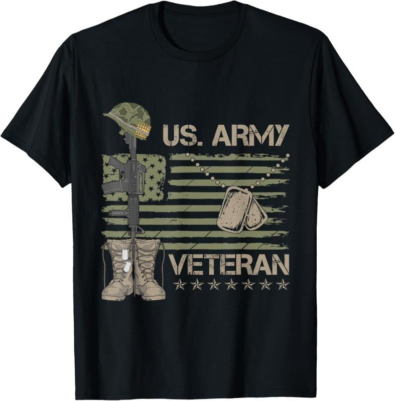 100% Cotton U.S. Army Veteran Flag T-Shirt Hoodie, Sweatshirt | PrintMintTees.com