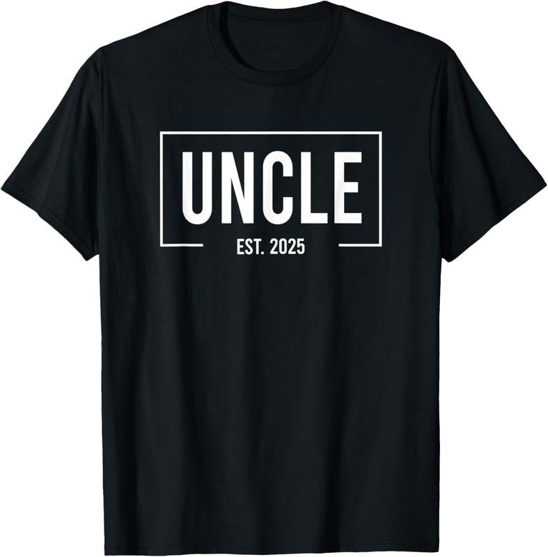 100% Cotton Uncle Est. 2025 Logo Uncle Loading New Uncle T-Shirt Hoodie, Sweatshirt | PrintMintTees.com