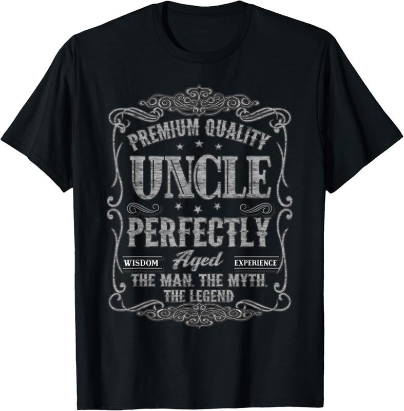100% Cotton Uncle Perfectly Aged Vintage The Man The Myth The Legend T-Shirt Hoodie, Sweatshirt | PrintMintTees.com