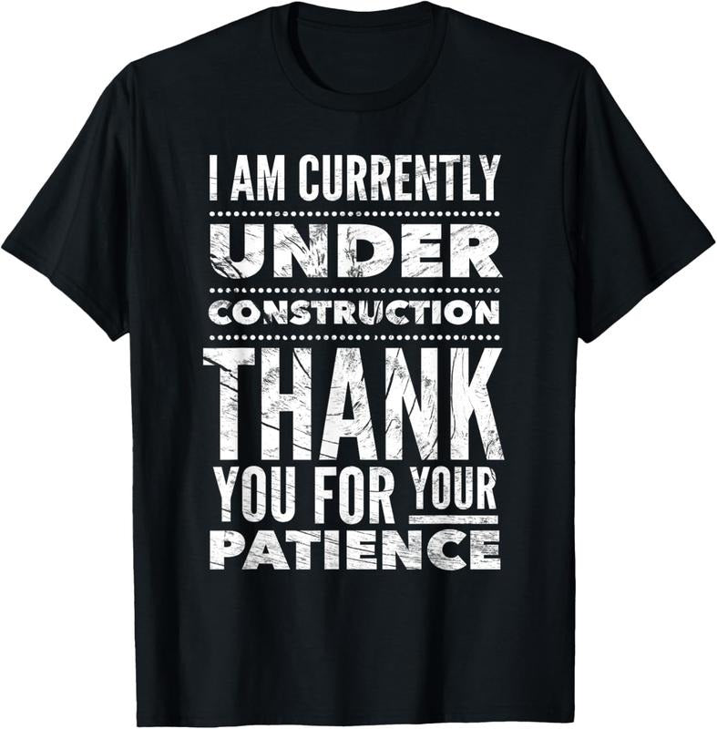 100% Cotton Under Construction Post Surgery Gag Get Well Soon T-Shirts, Hoodie, Sweatshirt