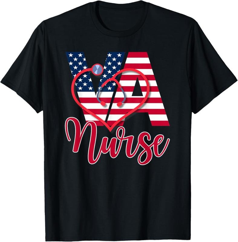 100% Cotton VA Nurse VA Nurse Shirts T-Shirts, Hoodie, Sweatshirt