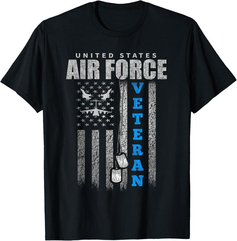 100% Cotton Veteran US Air Force USA Flag Veterans T-Shirts, Hoodie, Sweatshirt