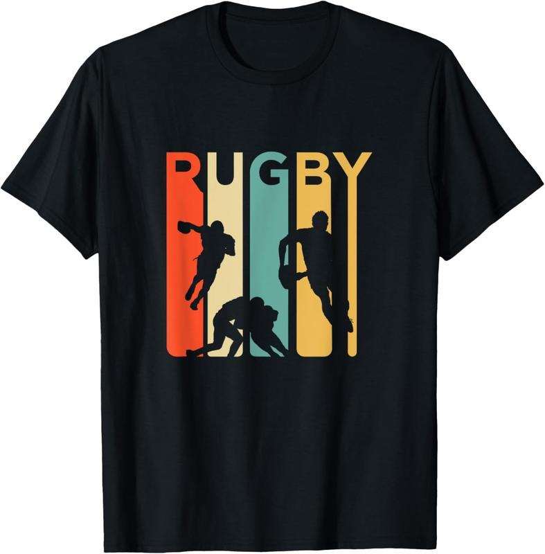 100% Cotton Vintage 1970's Style Rugby, Rugby Sports Gift T-Shirt Hoodie, Sweatshirt | PrintMintTees.com