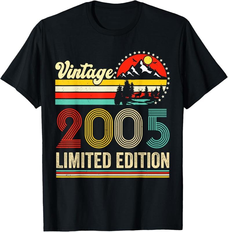 100% Cotton Vintage 2005 Limited 19 Years Old 19th T-Shirts, Hoodie, Sweatshirt