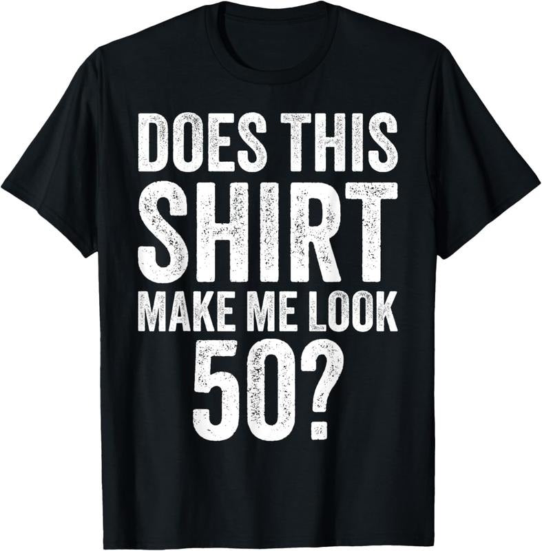 100% Cotton Vintage 50th Birthday Decorations Men Gag Funny 50 Birthday T-Shirt Hoodie, Sweatshirt | PrintMintTees.com