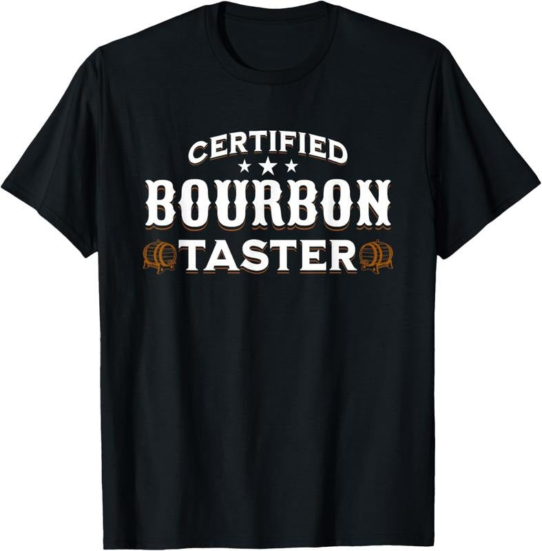 100% Cotton Vintage Certified Bourbon Taster for Whiskey Fan T-Shirt Hoodie, Sweatshirt | PrintMintTees.com