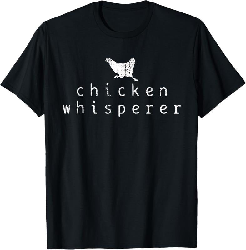 100% Cotton Vintage Chicken Whisperer Farmer Gift T-Shirt Hoodie Sweatshirt | PrintMintTees.com