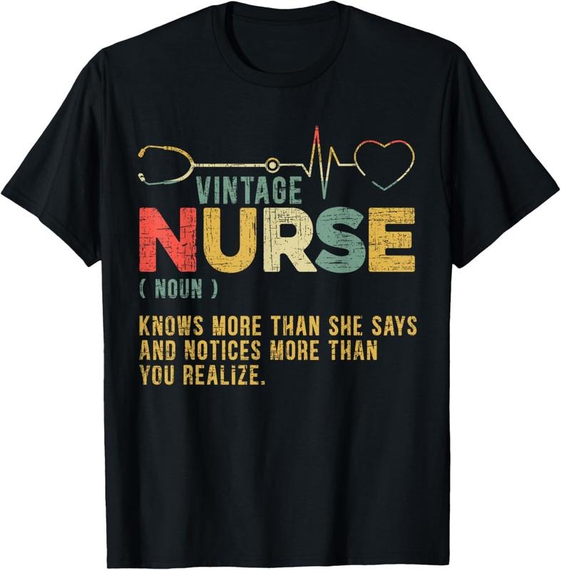 100% Cotton Vintage Nurse Definition Hospital Medical Registered Nursing T-Shirts, Hoodie, Sweatshirt