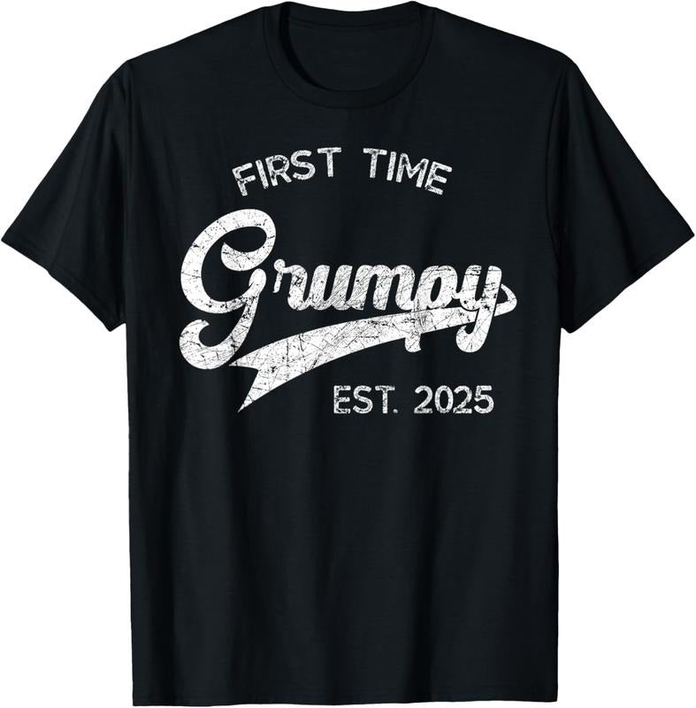 100% Cotton Vintage Promoted Grumpy Est. 2025 Retro Soon Be Uncle T-Shirts, Hoodie, Sweatshirt