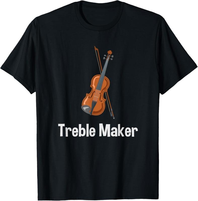 100% Cotton Violinist Shirt Treble Maker Violin Bow T-Shirts, Hoodie, Sweatshirt