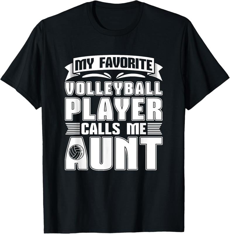 100% Cotton Volleyball - Beach Vball Volleyball Aunt T-Shirt Hoodie, Sweatshirt | PrintMintTees.com