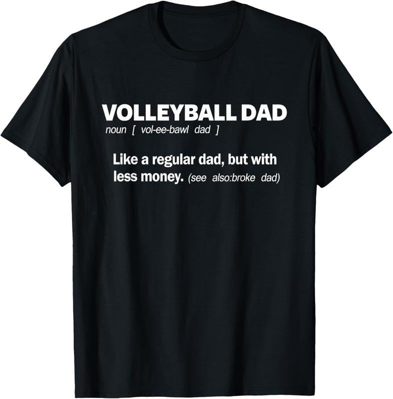 100% Cotton Volleyball Dad for Men Funny Definition Father of Players T-Shirt Hoodie, Sweatshirt | PrintMintTees.com