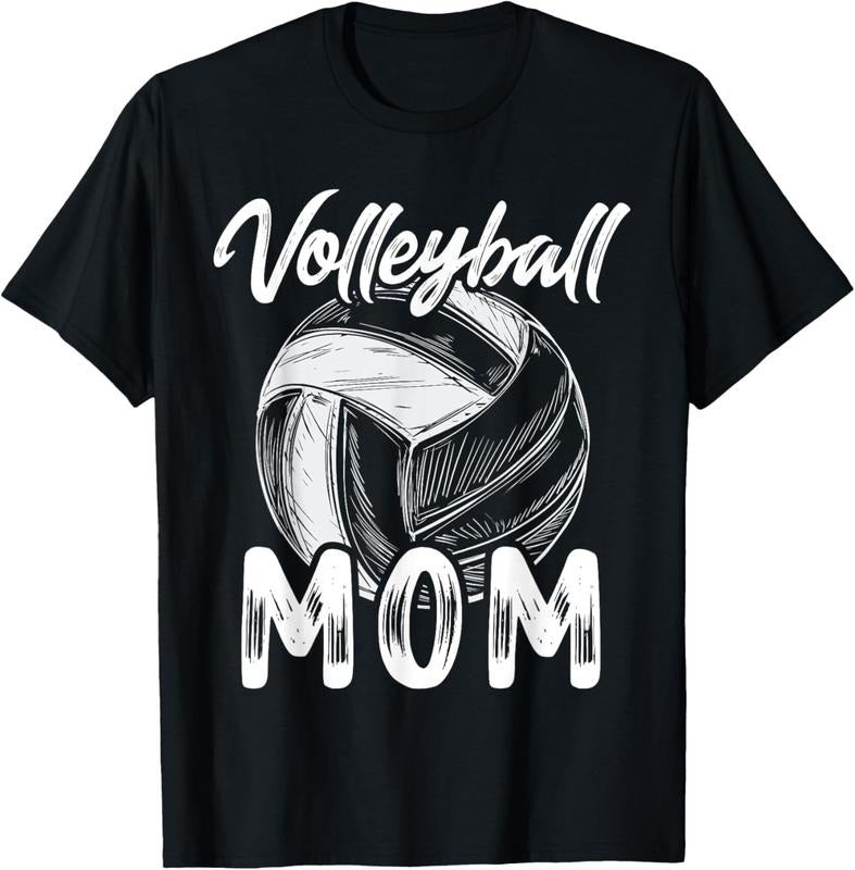 100% Cotton Volleyball Mom Family Matching Players Team Mommy T-Shirts, Hoodie, Sweatshirt