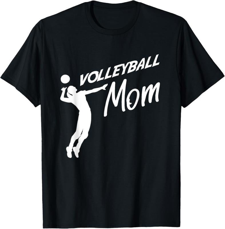 100% Cotton Volleyball Mom T-Shirt Hoodie Sweatshirt | PrintMintTees.com