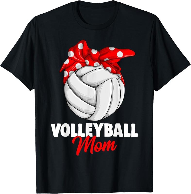 100% Cotton Volleyball Mom Women T-Shirt Hoodie Sweatshirt | PrintMintTees.com