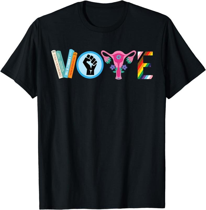 [100% Cotton]Vote Banned Books Black Lives Matter LGBT Gay Pride Equality T-Shirt Hoodie Sweatshirt | PrintMintTees.com