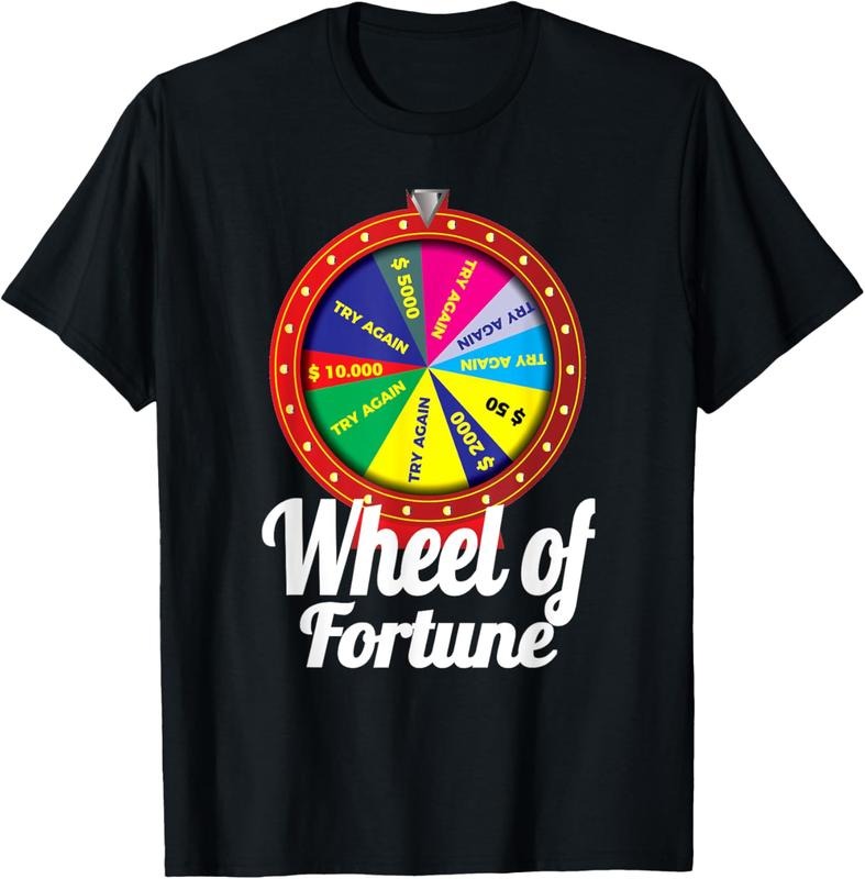 100% Cotton Wheel Fortune T-Shirts, Hoodie, Sweatshirt