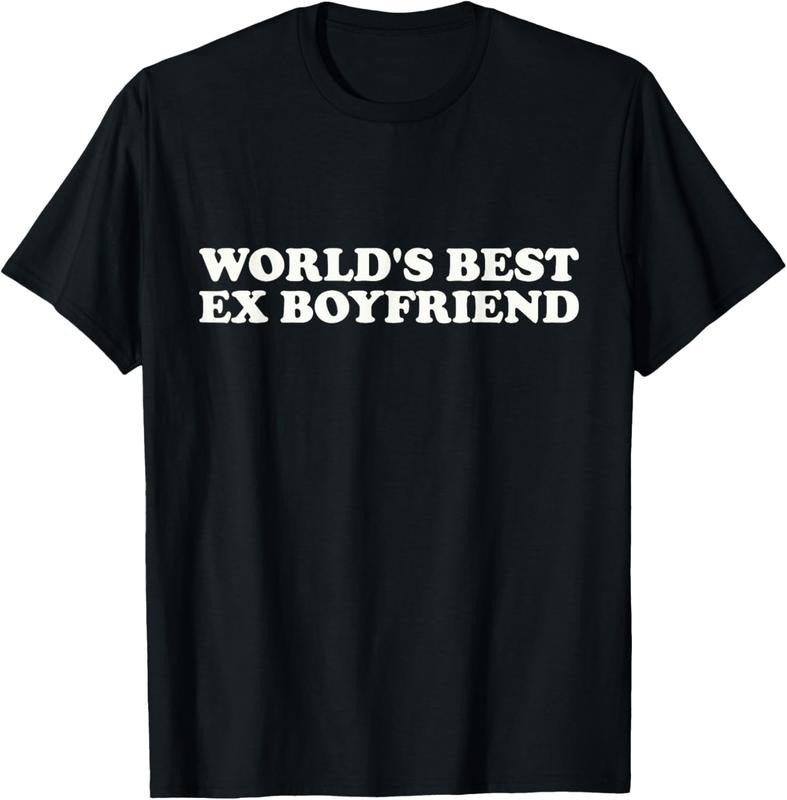 100% Cotton World'S Best Ex Boyfriend Funny Ex Boyfriend T-Shirts, Hoodie, Sweatshirt