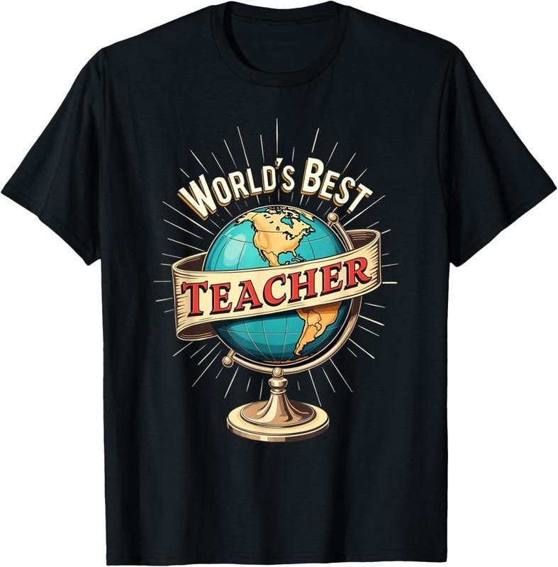 100% Cotton World's Best Teacher - Inspiring Educator Design T-Shirt Hoodie, Sweatshirt | PrintMintTees.com
