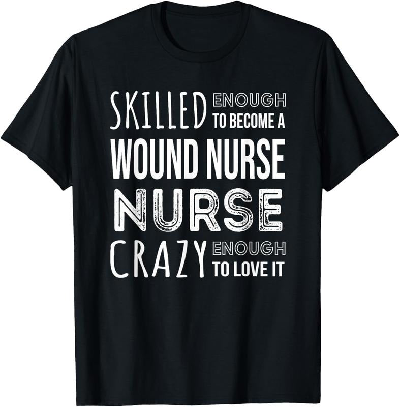100% Cotton Wound Care Nurse Tshirt Funny Job T-Shirt Hoodie, Sweatshirt | PrintMintTees.com
