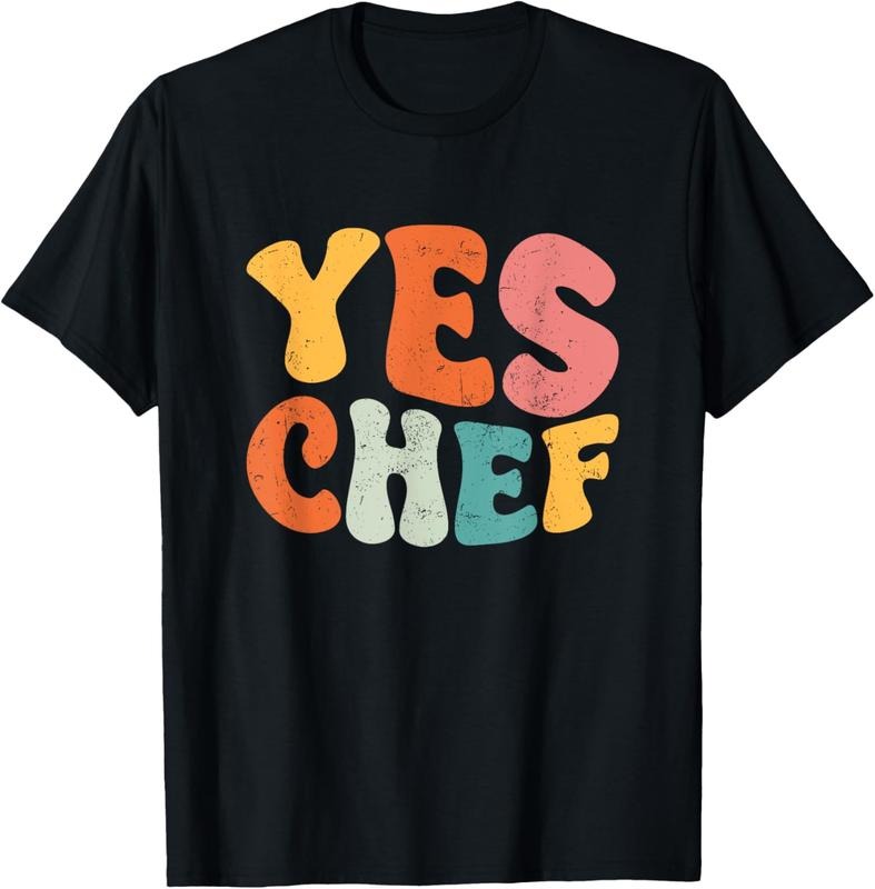 100% Cotton Yes Chef - Funny Saying Slang Restaurant Chef Cook Cooking T-Shirt Hoodie Sweatshirt | PrintMintTees.com