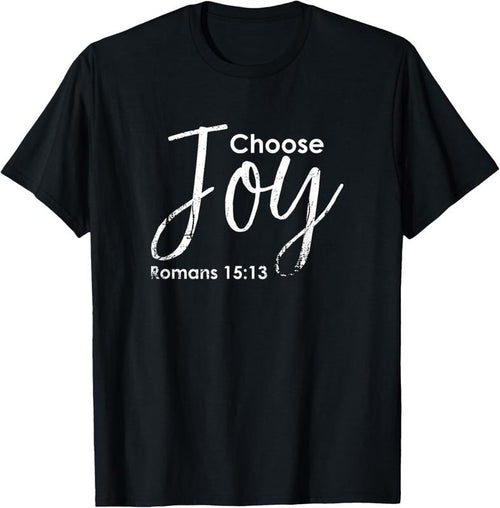 100% Cotton choose joy shirt women - christian gift T-Shirt Hoodie Sweatshirt | PrintMintTees.com