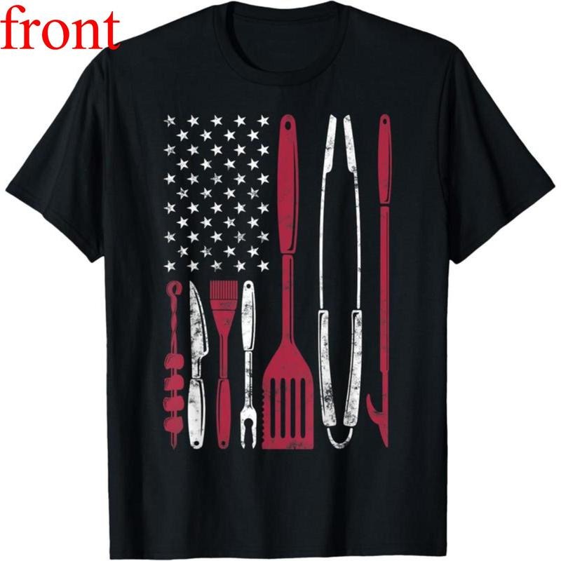 100% cotton BBQ Smoker Barbecue Chef Smoking Tools Grilling Pit Master T-Shirt style 02