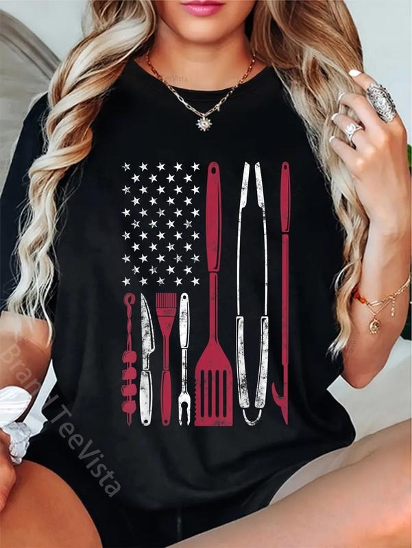 100% cotton BBQ Smoker Barbecue Chef Smoking Tools Grilling Pit Master T-Shirt women graphic shirts