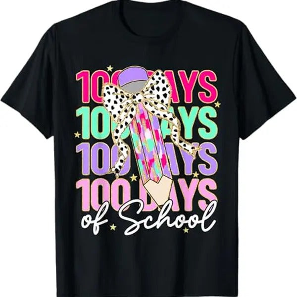 100 Day School Shirt 100 Days School Teacher 100th Day School Funny Casual Basic Smooth Shirt Hoodie Sweatshirt