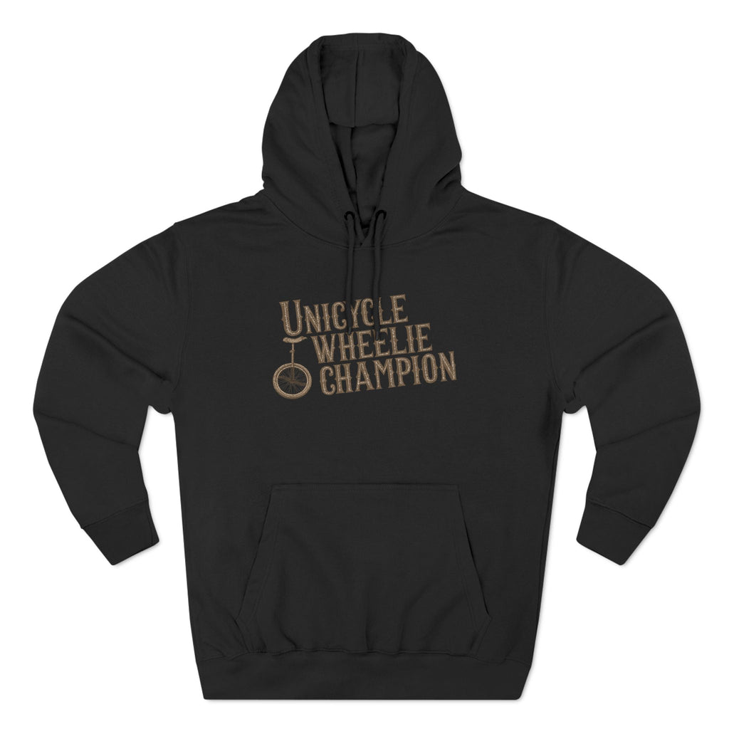 Unicycle Wheelie Champion - Hoodie