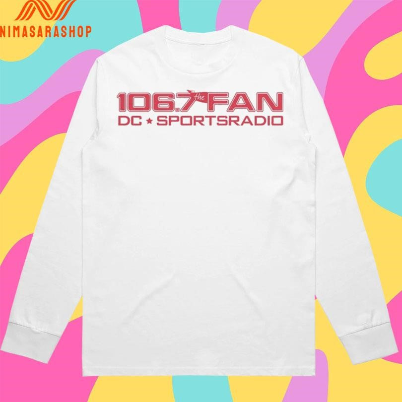 106.7 The Fan Dc Sports Radio Logo Shirts