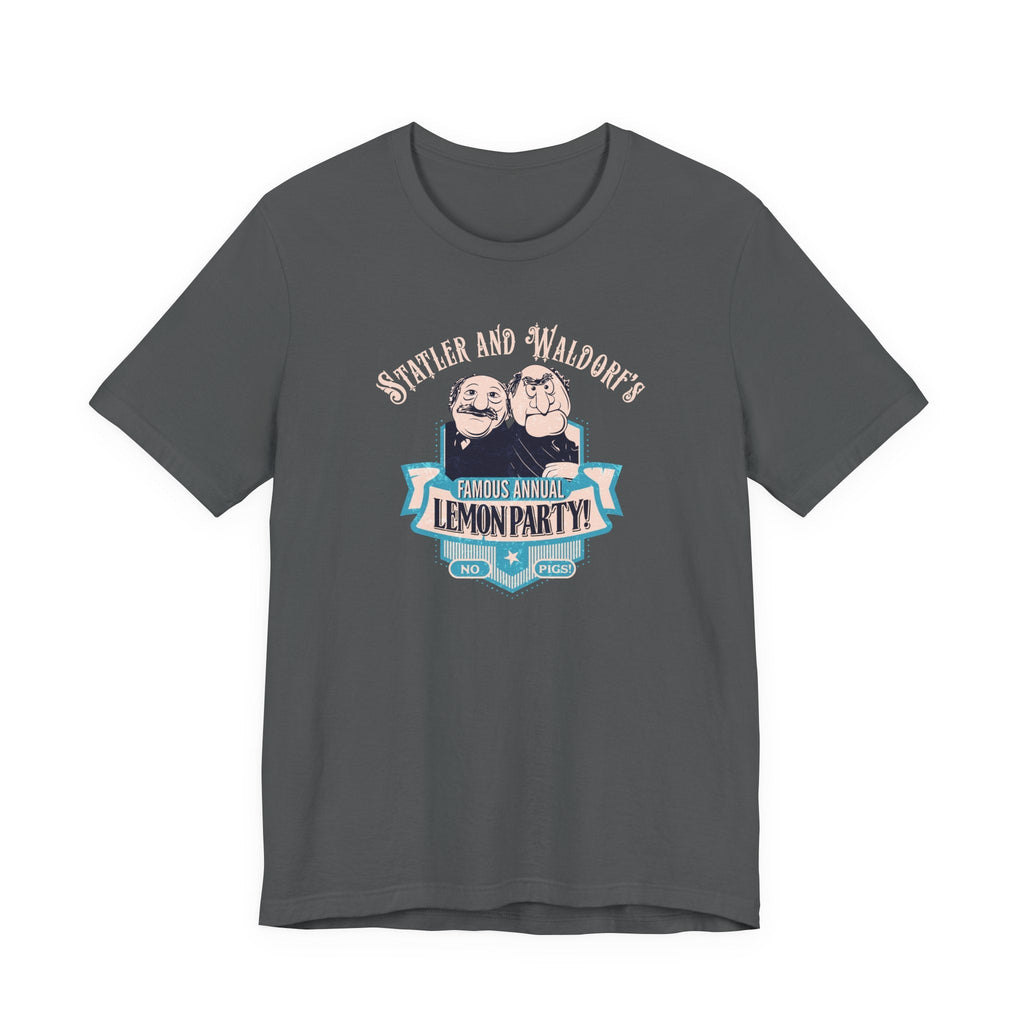 Statler And Waldorf's Famous Annual Lemon Party! (The Muppets) - Men's T-Shirt