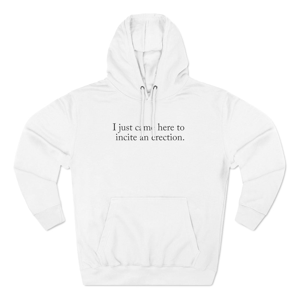 I Just Came Here To Incite An Erection - Hoodie