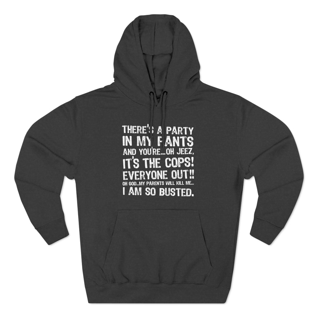There's A Party In My Pants And You're... Oh Jeez It's The Cops! - Hoodie