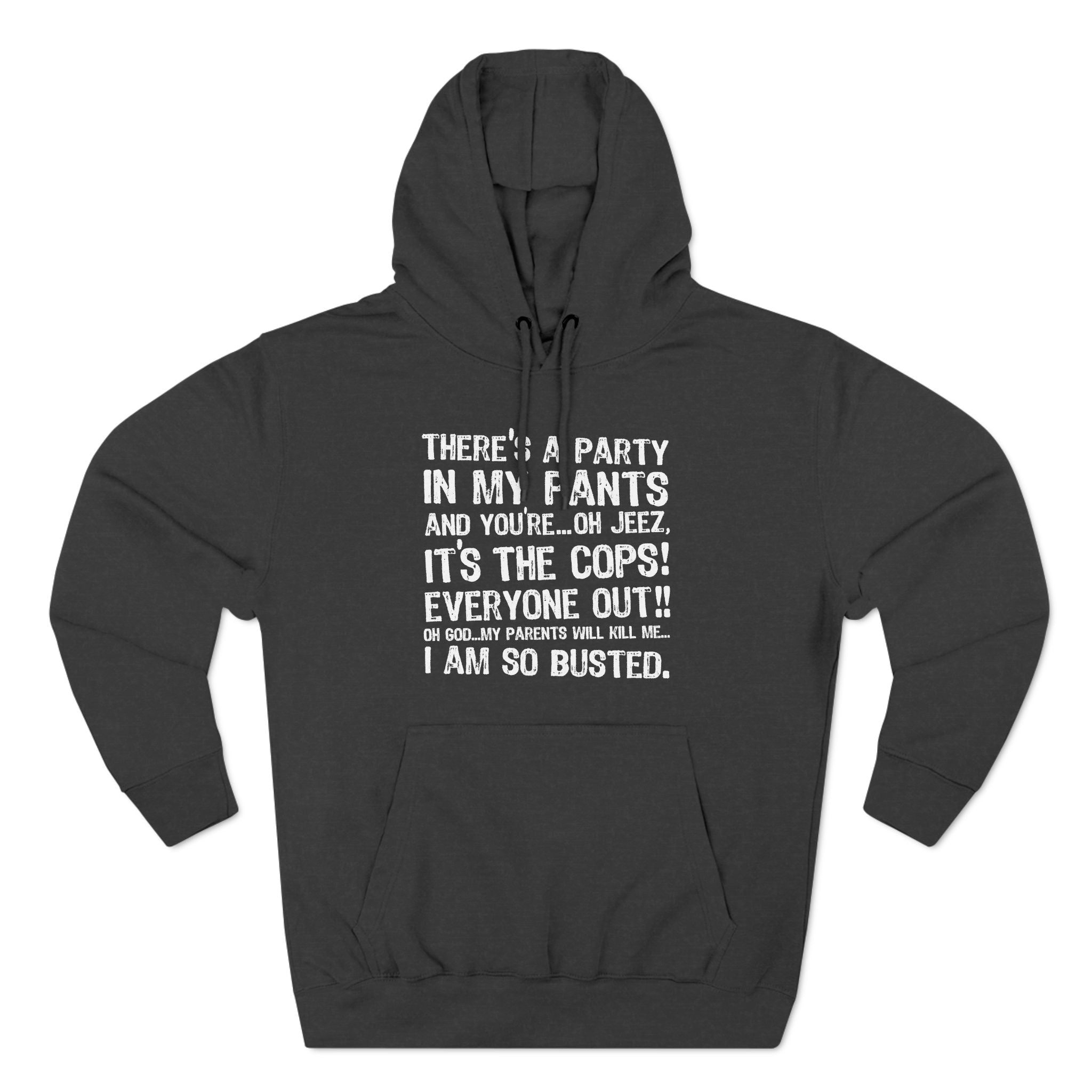 There's A Party In My Pants And You're... Oh Jeez It's The Cops! - Hoodie