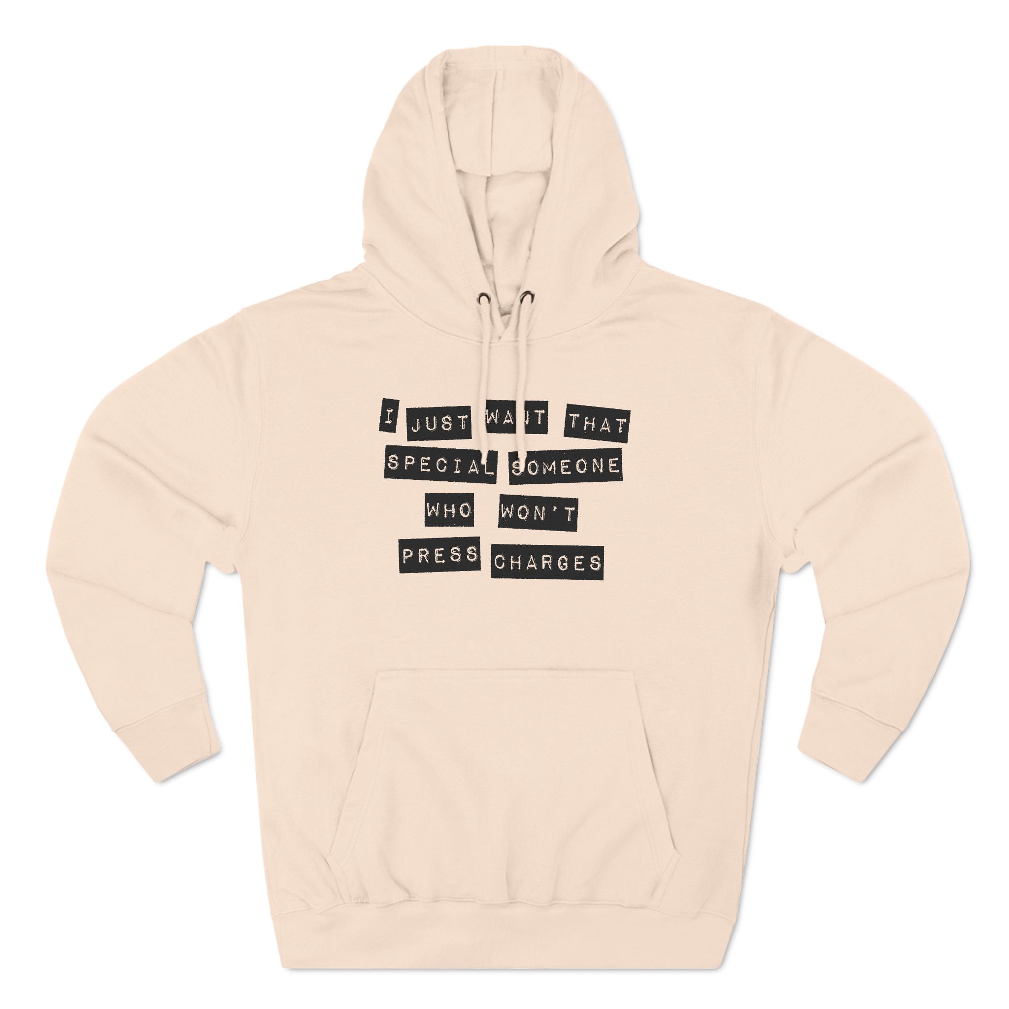 I Just Want That Special Someone Who Won't Press Charges - Hoodie