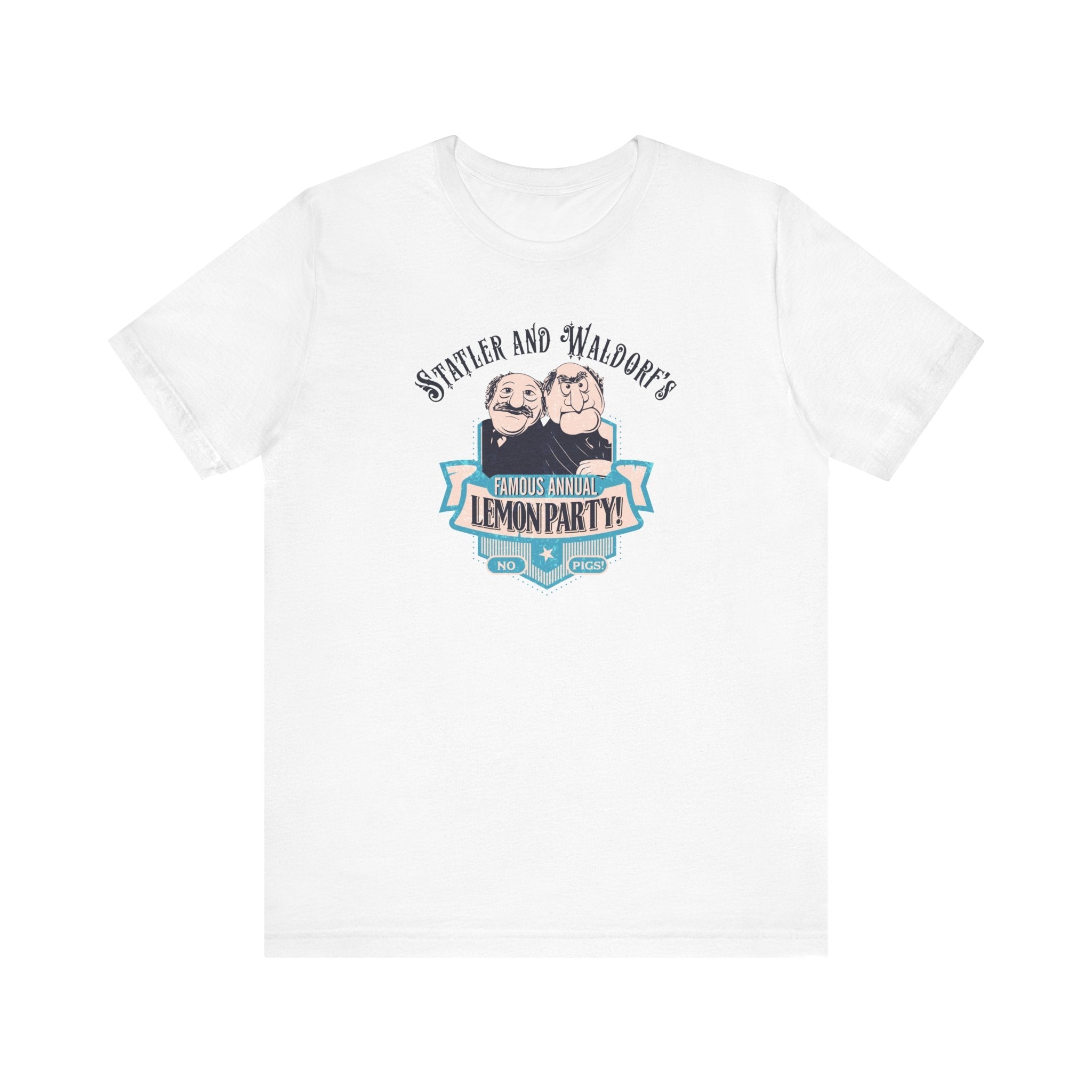 Statler And Waldorf's Famous Annual Lemon Party! (The Muppets) - Men's T-Shirt