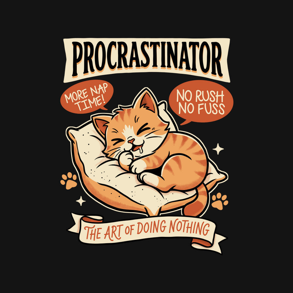 Procrastinator Cat