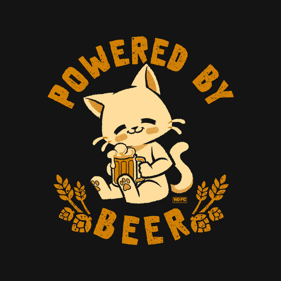 Powered By Beer Cat
